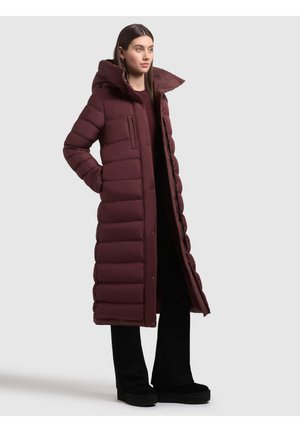 khujo DAWI REVERSIBLE - Vinterfrakke - moscato red