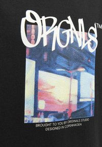 Jack & Jones Junior GEDRUCKT - T-shirt imprimé - black