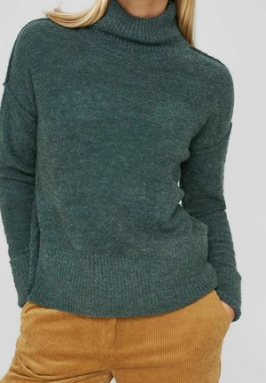 Fleece trui - blue-grey