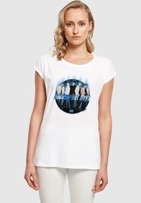 Merchcode BACKSTREET BOYS - CIRCLE  - T-Shirt print - white