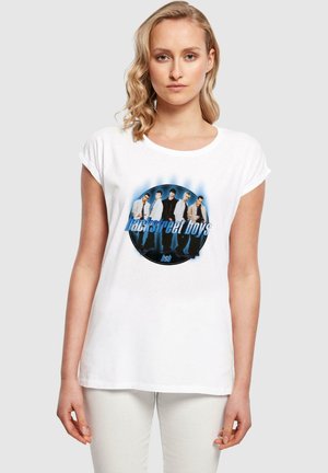 Merchcode BACKSTREET BOYS - CIRCLE  - T-Shirt print - white