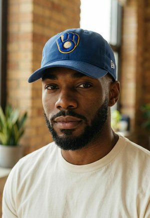 New Era, 19TWENTY    CHAMPIONS MILWAUKEE BREWERS, błękit królewski