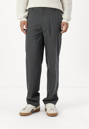 JPSTKARL JJBANKS  - Vászonnadrágok - dark grey