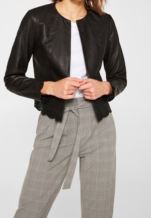 Veste en cuir - black