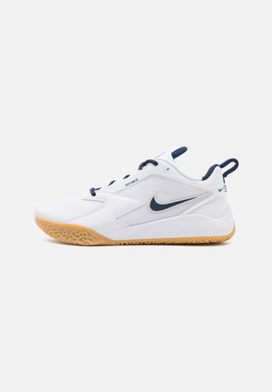 ZOOM HYPERACE 3 UNISEX - Čevlji za odbojko - white/college navy/photon dust