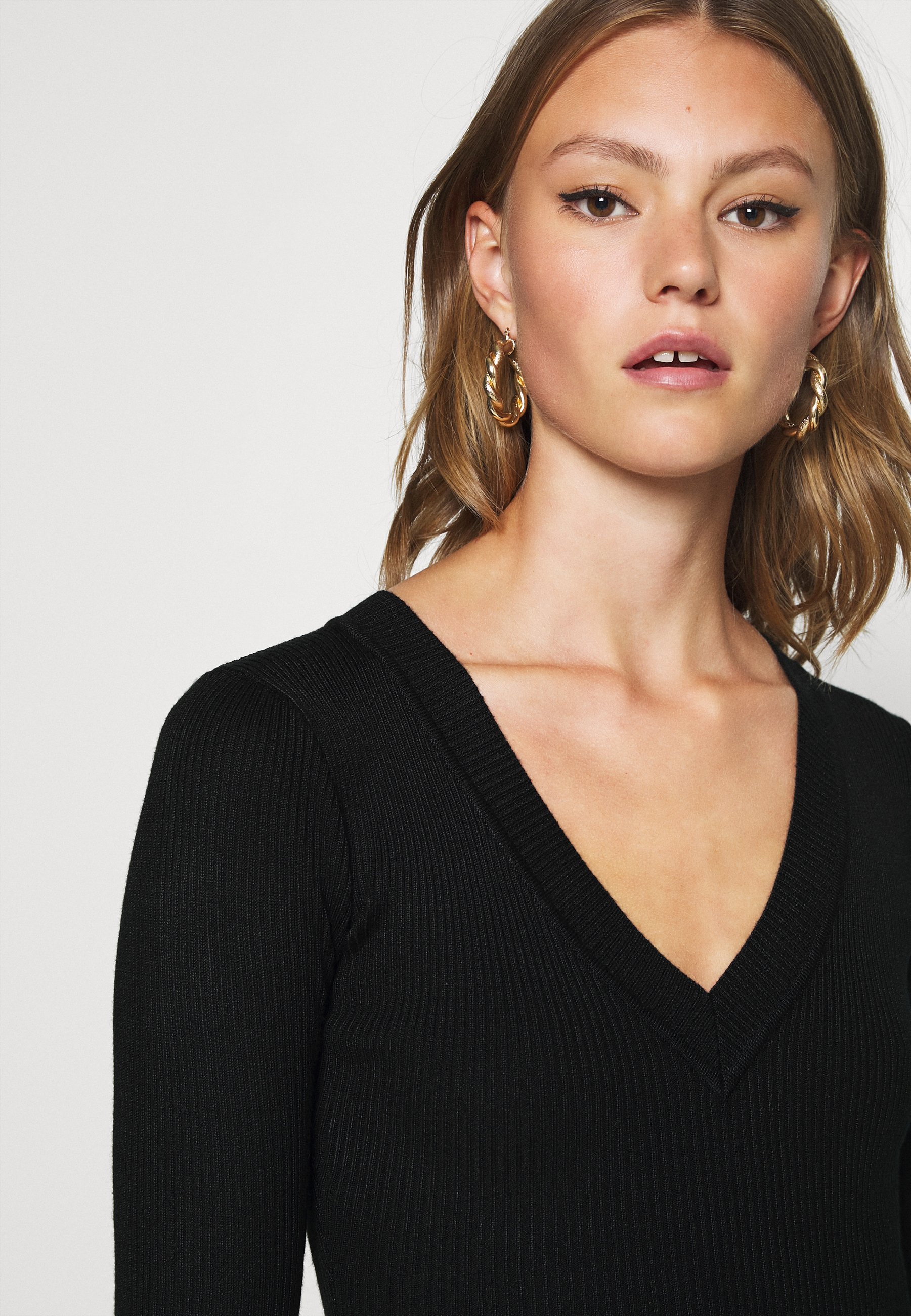 Women SKINNY V NECK - Long sleeved top Women SKINNY V NECK - Long sleeved top