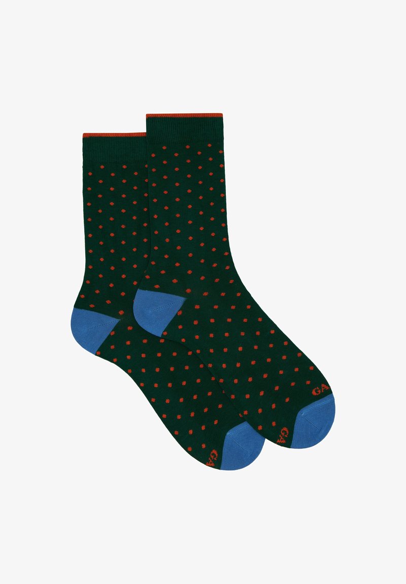 Gallo WITH POLKA DOTS - Socken - eucalipto rame