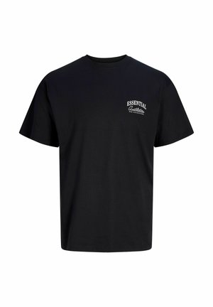 Jack & Jones, T-SHIRT PLUS SIZE BACKPRINTET T-SHIRT - T-Shirt print - black