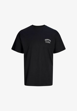 Jack & Jones, T-SHIRT PLUS SIZE BACKPRINTET T-SHIRT - T-Shirt print - black
