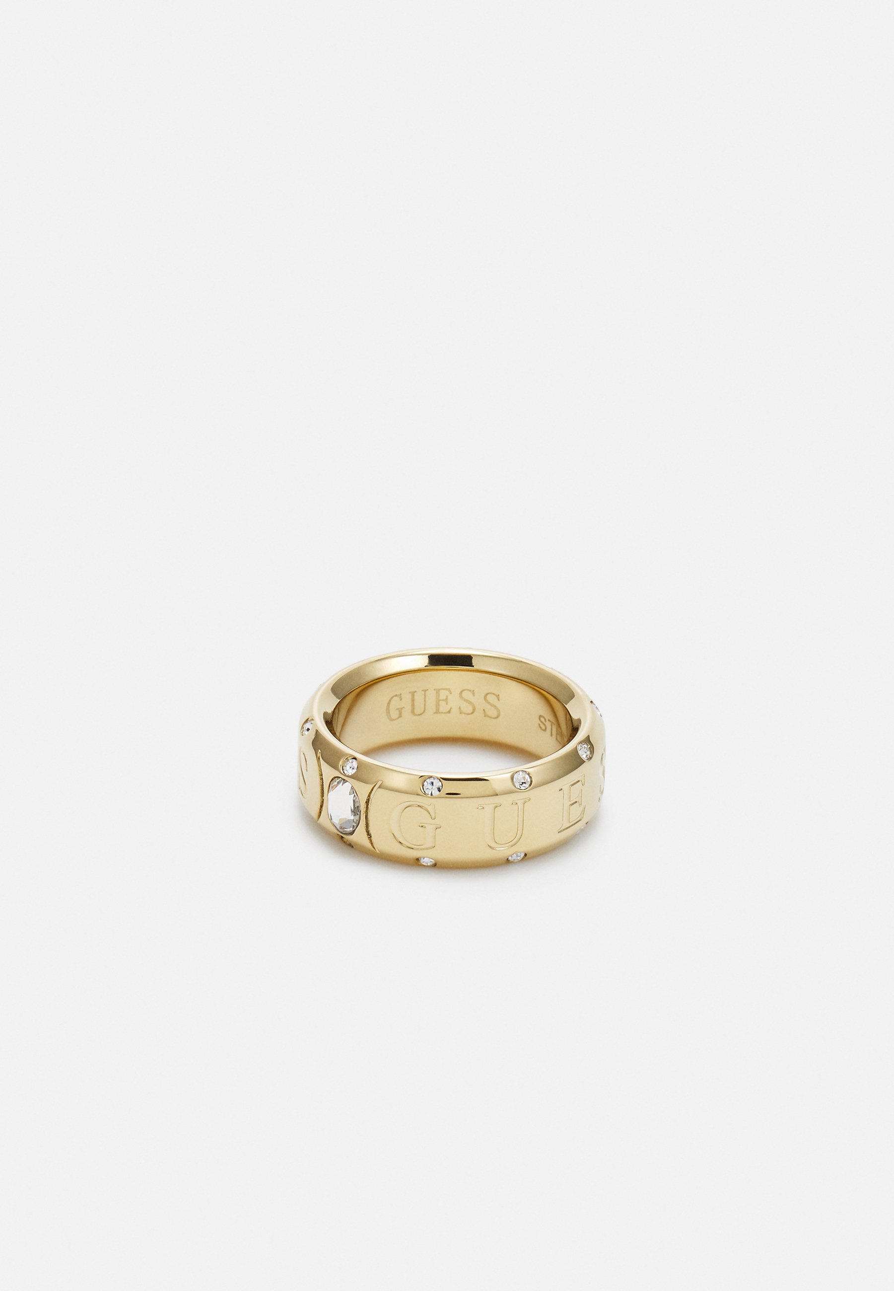 Anello Guess Uomo JUMR03226JWST - Misura 26 Acciaio Nero Prezzo Shock
