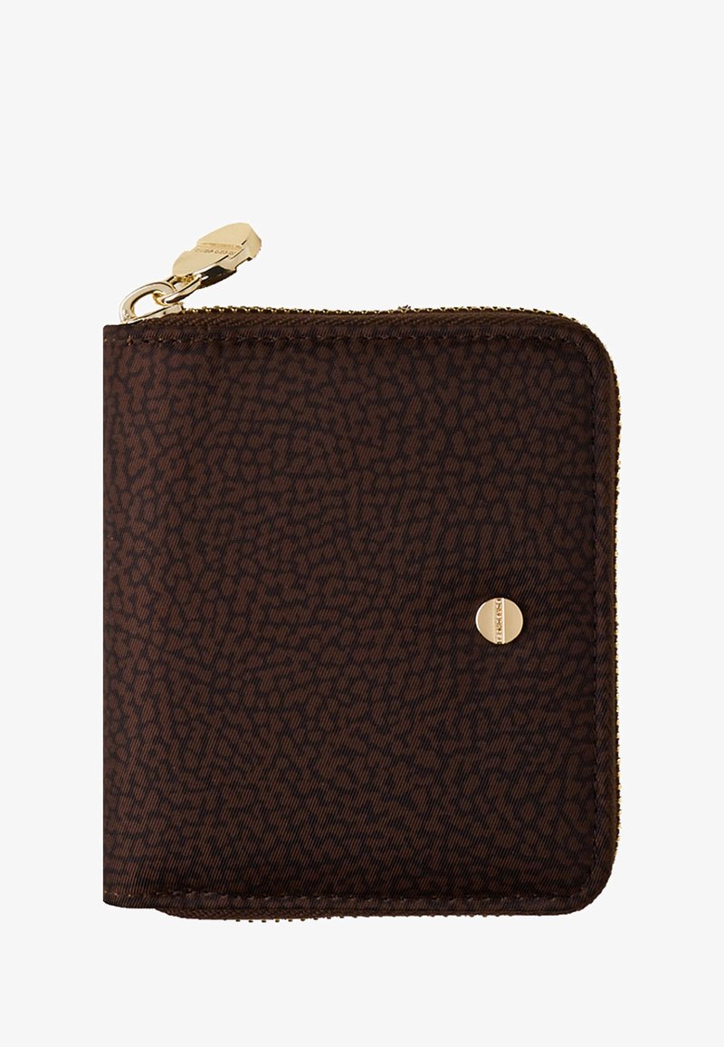Borbonese CLASSICA MEDIUM - ZIPAROUND - Wallet - dark brown black