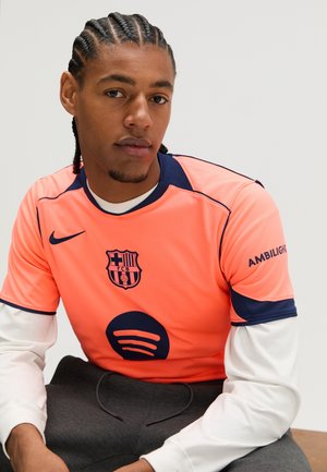 Nike Performance FC BARCELONA 2025/26 STADIUM THIRD - Squadra - bright mango/midnight navy