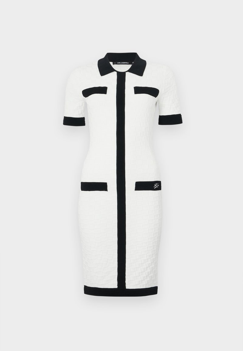 Karl Lagerfeld Gebreide jurk crème