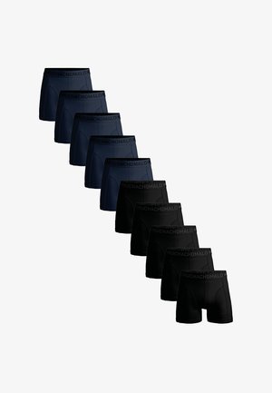 MUCHACHOMALO, 10-PACK SOLID - Kitsad bokserid - black blue