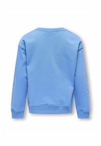 ONLY GIRLS NORMAL GESCHNITTEN RUNDHALS TIEF ANGESETZTE SCHULTER - Sudadera - azure blue