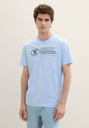 LOGO PRINT - T-Shirt print - windsurf blue
