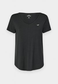Easy Icon V-Neck T-Shirt - T-shirt basic - casual black
