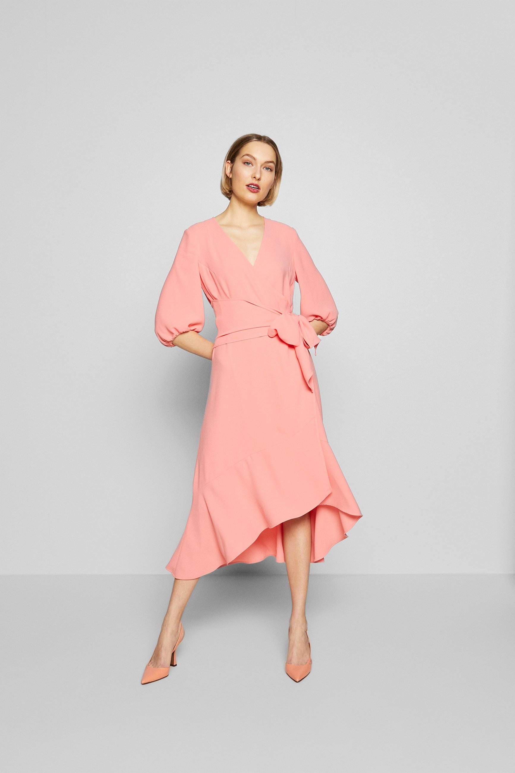 Riani Kleid Cocktailkleid Festliches Sorbet Koralle Zalando At 