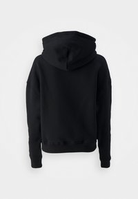 PEQUS Felpa con cappuccio - black