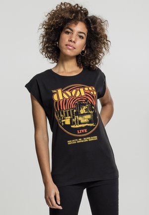 THE DOORS WARP  - T-shirt imprimé - black