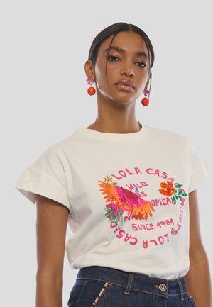 Camiseta estampada - white