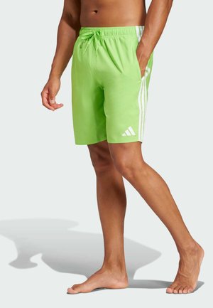 3-STRIPES 8-INCH - Shorts da mare - team semi sol green  white