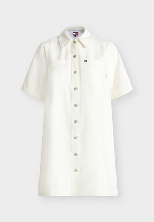 Tommy Jeans, A LINE DRESS - Tričkové šaty - ancient white