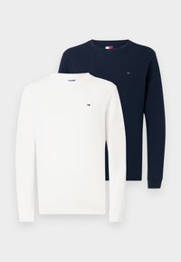 2 PACK - T-shirt à manches longues - dark night navy/ecru