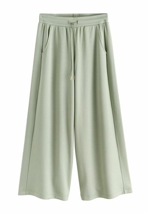 PETITE FIT - SLINKY WIDE LEG - Nadrágok - sage green