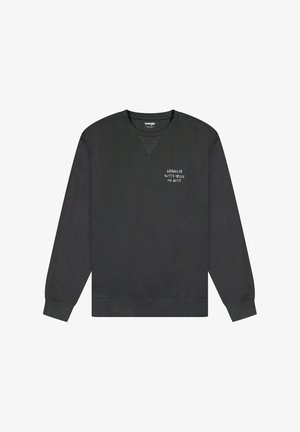 Wrangler LONG SLEEVE EMBROIDERY CREW - Sweater - faded black