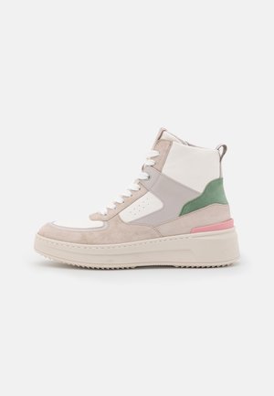 Baskets montantes - rose gold-coloured
