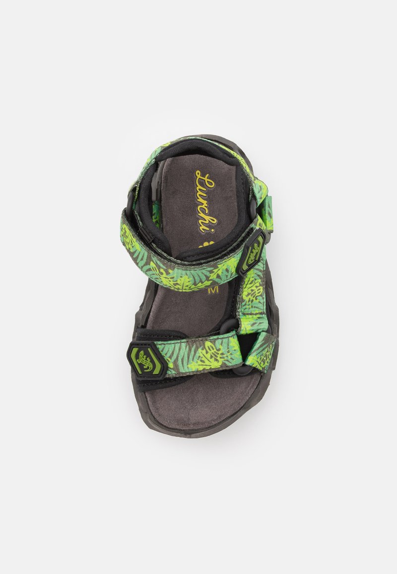 Kinder Riemchensandalen | Lurchi OLLY Riemensandalette black/green/grün - IF10697 Kinder Riemchensandalen | Lurchi OLLY Riemensandalette black/green/grün - IF10697