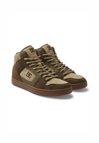 DC Shoes MANTECA - Vysoké tenisky - dml dk choc military