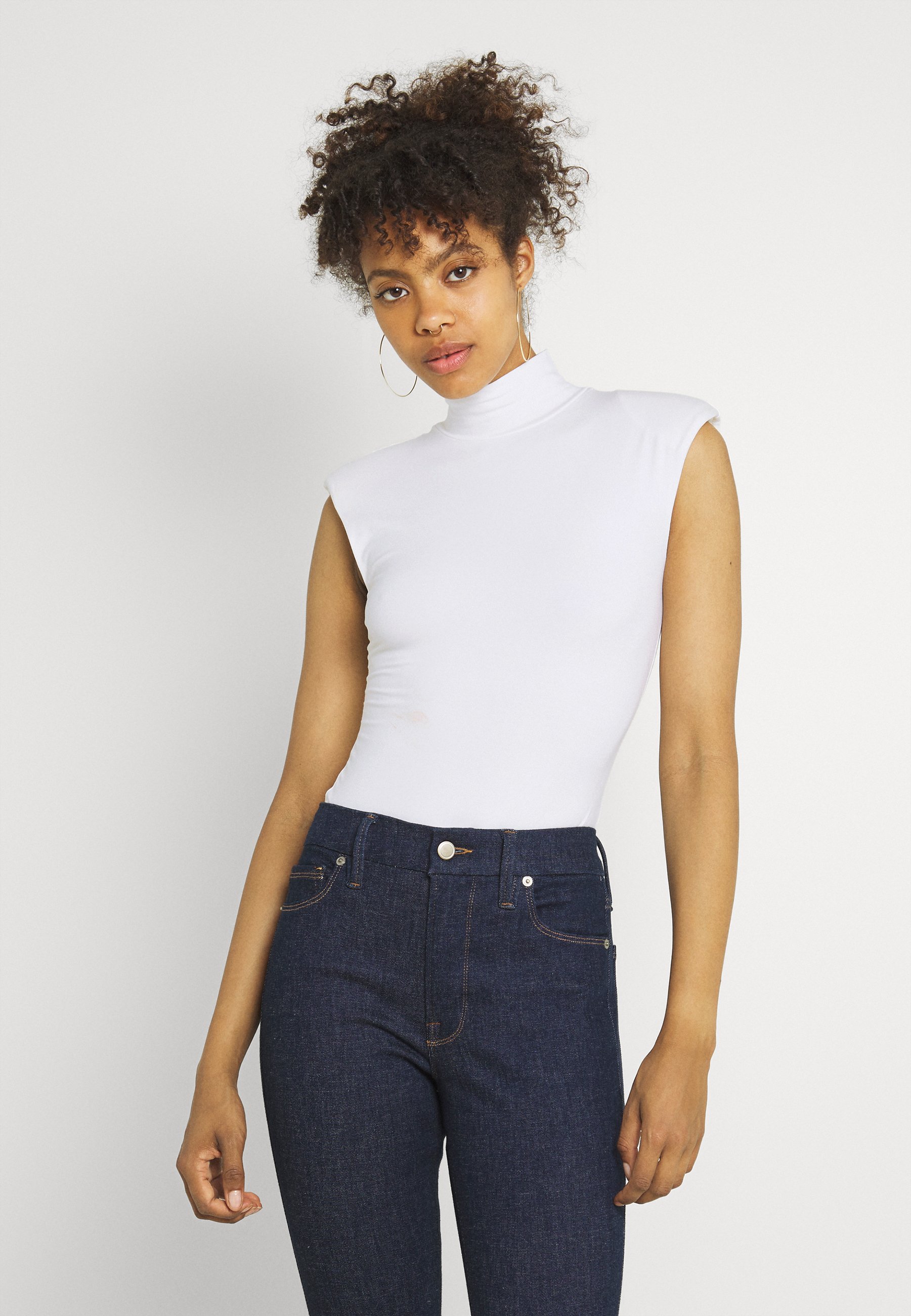 POWER BODYSUIT - Print T-shirt - ivory 