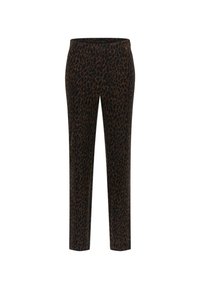 SLIM FIT WAIST - Trousers - animalier