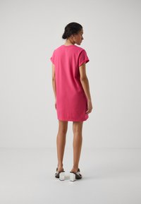 AllSaints ANNA MINI DRESS - Jerseyklänning - neon pink