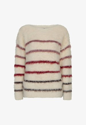 Red button, RB SWEET FUZZY - Trui - beige red
