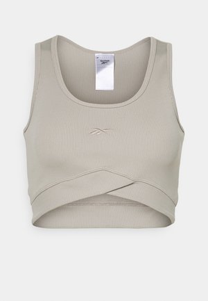 Reebok STUDIO CROP - Top - ash