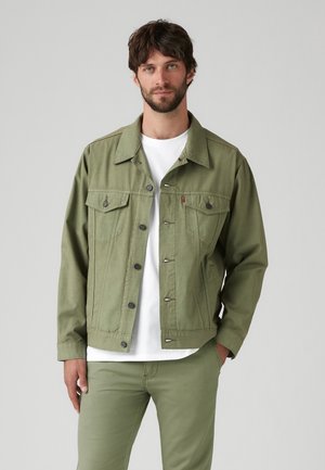 Levi's® RELAXED FIT TRUCKER JACKET - Džinsinis švarkelis - deep lichen