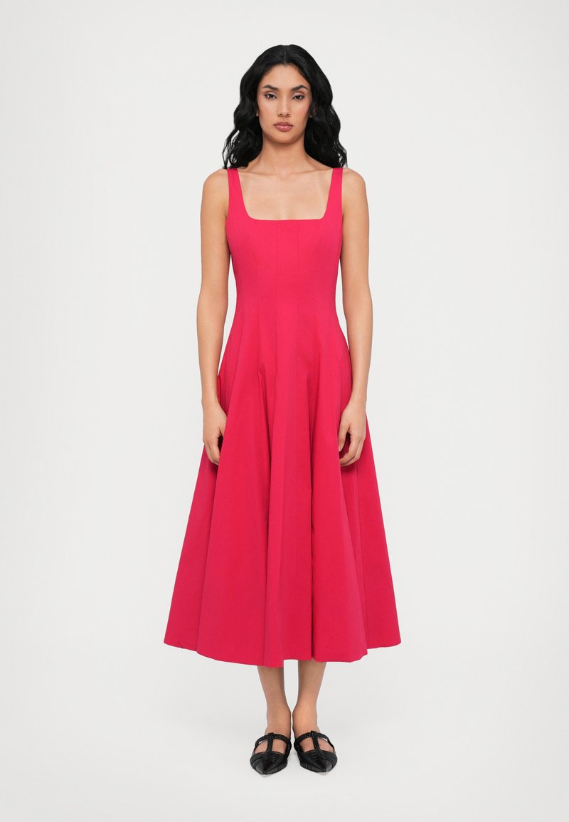 STAUD - WELLS DRESS - Vestido informal - cherry, Ampliar