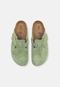 Birkenstock BOSTON NARROW - Pantofole - green tea