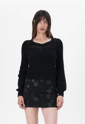 TWINSET MAGLIA - Pullover - nero