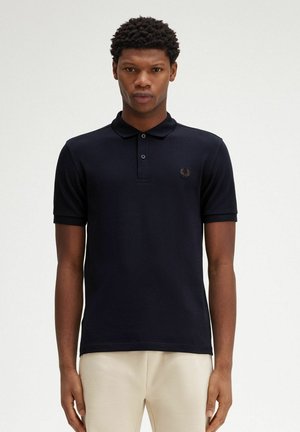 Fred Perry Polo - navy carrington road brown