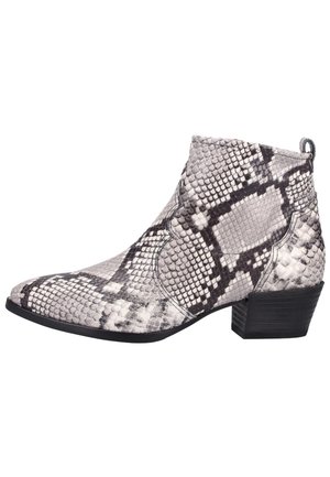 Bottines de cowboy / motard - gray