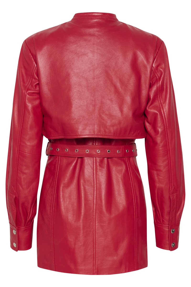 chinese dress ladies Gestuz Leather Skirt