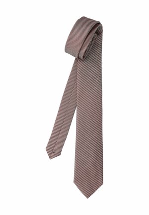 PASTELL UNI - Tie - bordeaux