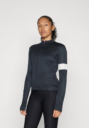 WOMENS CLASSIC LONG SLEEVE  - Kolesarski triko - black/white