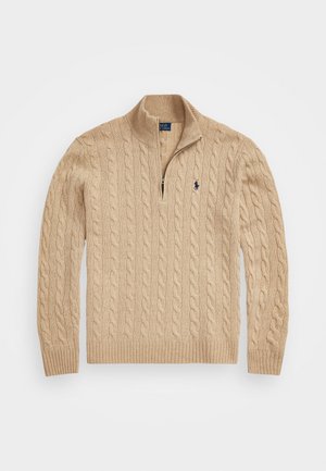 LONG SLEEVE - Neule - camel melange