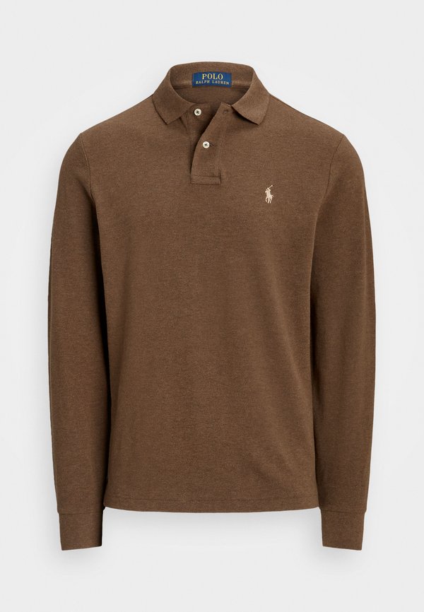 CUSTOM SLIM FIT MESH POLO SHIRT - Polo shirt - cedar heather