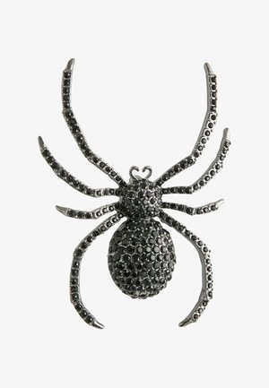 Next, HALLOWEEN SPARKLE SPIDER BROOCH . - Brooch - black